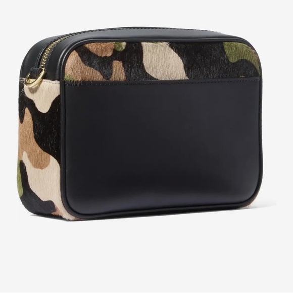 Michael Kors Jet Set Medium Camera Smokey Olive Multi Color Crossbody Bag - Picture 3 of 14